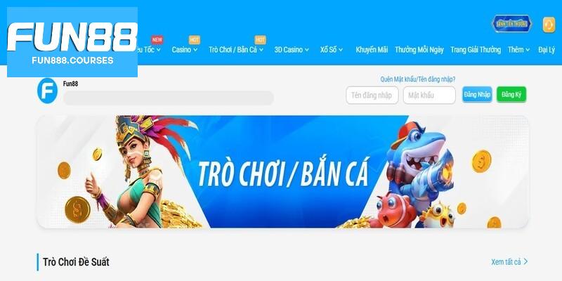 Tổng quan bắn cá Fun88